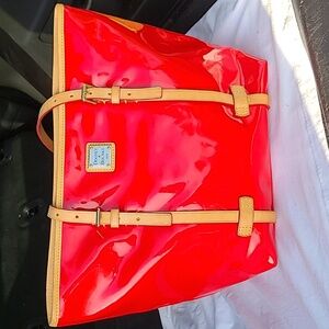 Dooney & Bourke Red Tote Bag